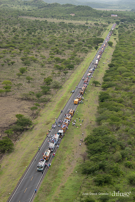 Caravanas llegan a Managua para el 34/19!