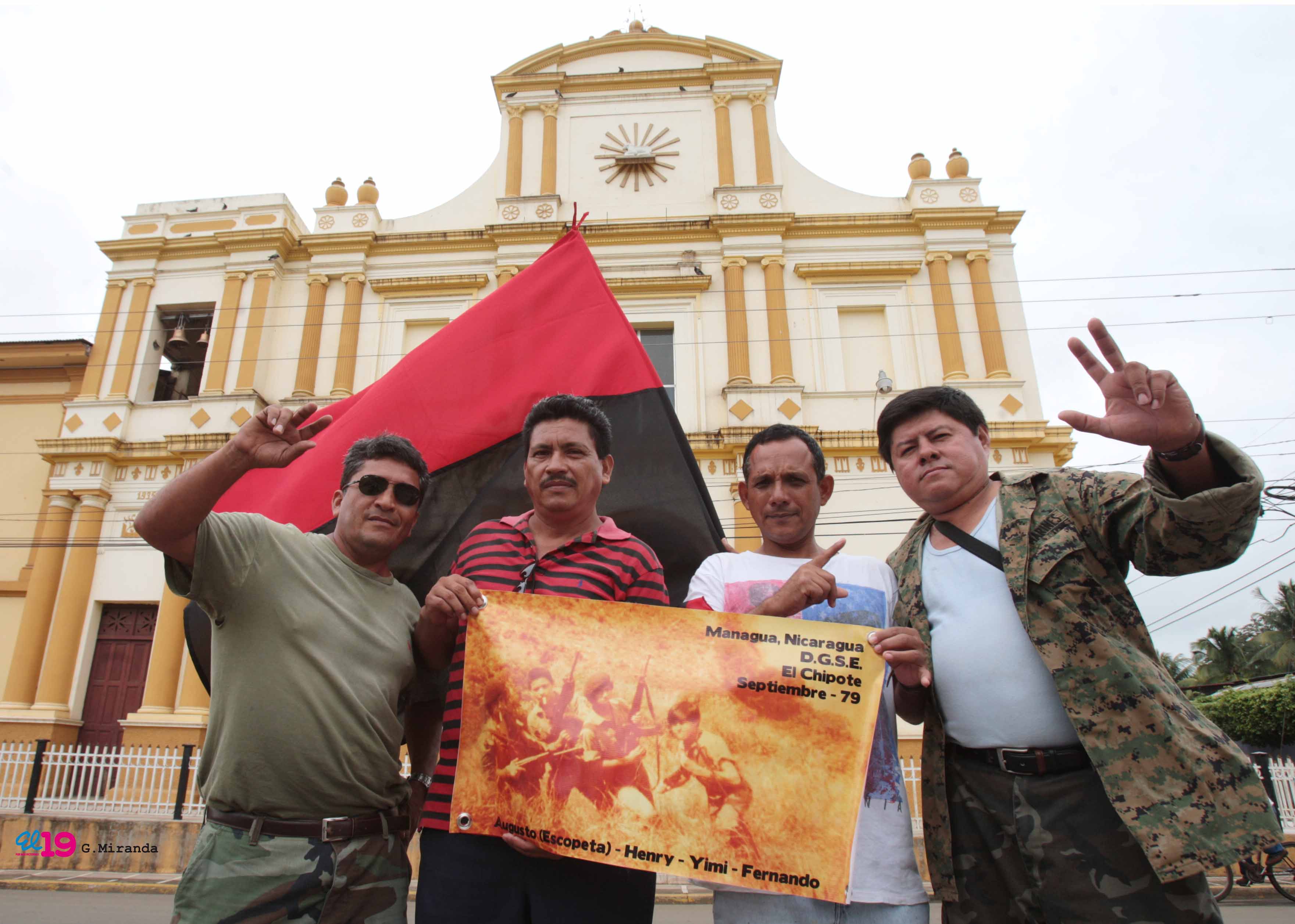 Caravanas llegan a Managua para el 34/19!