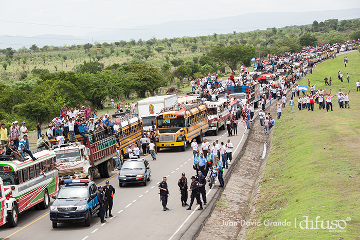 Caravanas llegan a Managua para el 34/19!