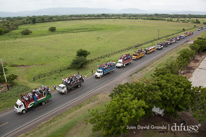 Caravanas llegan a Managua para el 34/19!
