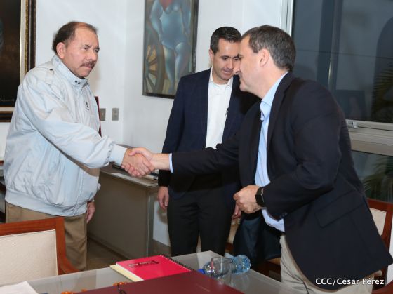 Presidente Daniel se reúne con Jorge Familiar, vicepresidente del Banco Mundial para América Latina y el Caribe