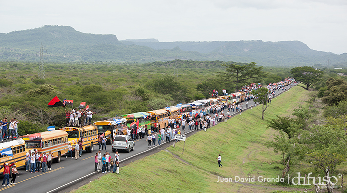 Caravanas llegan a Managua para el 34/19!