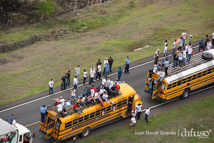 Caravanas llegan a Managua para el 34/19!