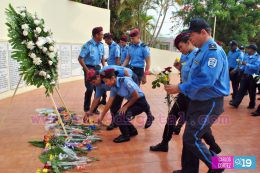 Policía Nacional rinde homenaje a Tomás