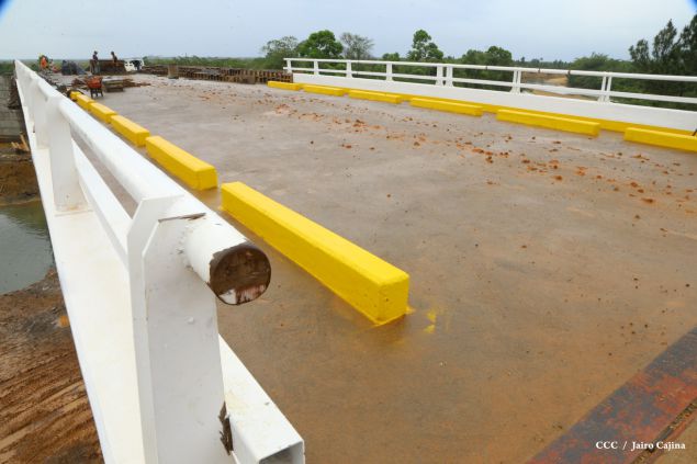 Gobierno Sandinista avanza construcción de vías de acceso a Puerto Cabezas en el Caribe Norte