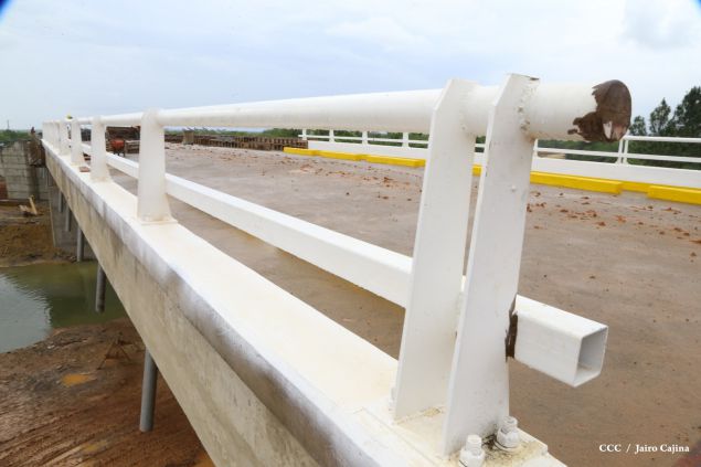 Gobierno Sandinista avanza construcción de vías de acceso a Puerto Cabezas en el Caribe Norte