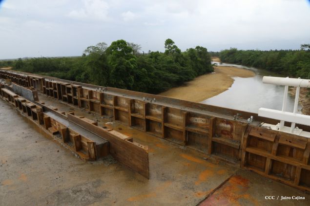 Gobierno Sandinista avanza construcción de vías de acceso a Puerto Cabezas en el Caribe Norte