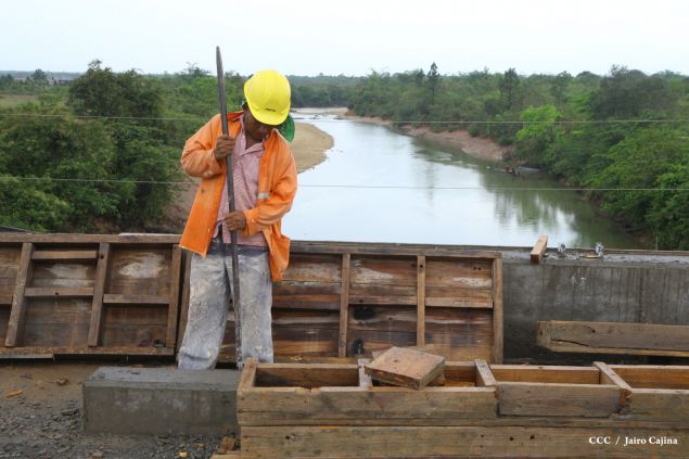 Gobierno Sandinista avanza construcción de vías de acceso a Puerto Cabezas en el Caribe Norte