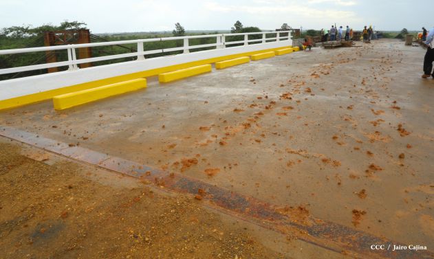 Gobierno Sandinista avanza construcción de vías de acceso a Puerto Cabezas en el Caribe Norte