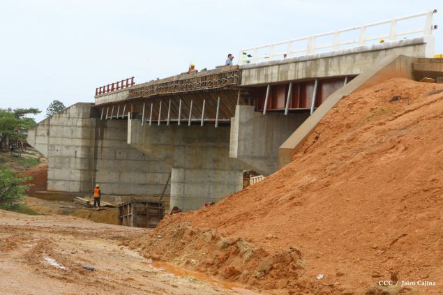 Gobierno Sandinista avanza construcción de vías de acceso a Puerto Cabezas en el Caribe Norte