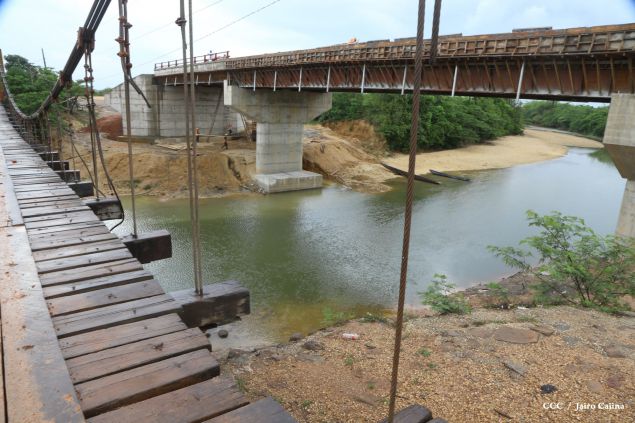 Gobierno Sandinista avanza construcción de vías de acceso a Puerto Cabezas en el Caribe Norte