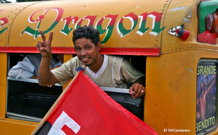 Caravanas llegan a Managua para el 34/19!