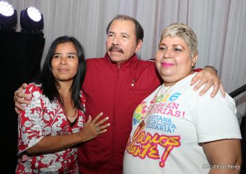 Daniel y Rosario sostienen encuentro con líderes sindicales nicaragüenses en saludo al Día Internacional de los Trabajadores