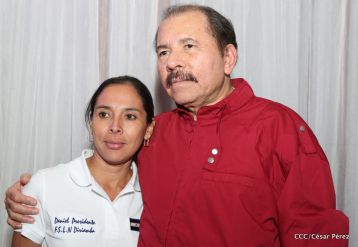 Daniel y Rosario sostienen encuentro con líderes sindicales nicaragüenses en saludo al Día Internacional de los Trabajadores