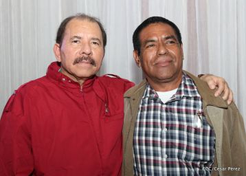 Daniel y Rosario sostienen encuentro con líderes sindicales nicaragüenses en saludo al Día Internacional de los Trabajadores