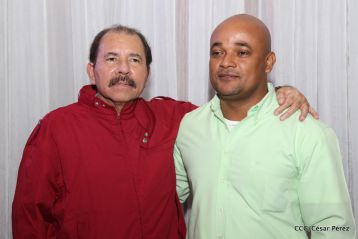 Daniel y Rosario sostienen encuentro con líderes sindicales nicaragüenses en saludo al Día Internacional de los Trabajadores