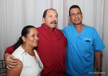 Daniel y Rosario sostienen encuentro con líderes sindicales nicaragüenses en saludo al Día Internacional de los Trabajadores