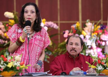 Daniel y Rosario sostienen encuentro con líderes sindicales nicaragüenses en saludo al Día Internacional de los Trabajadores