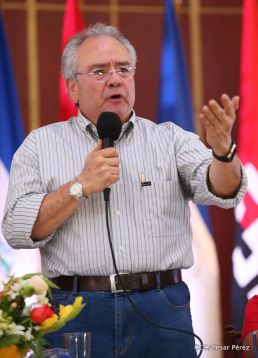 Daniel y Rosario sostienen encuentro con líderes sindicales nicaragüenses en saludo al Día Internacional de los Trabajadores