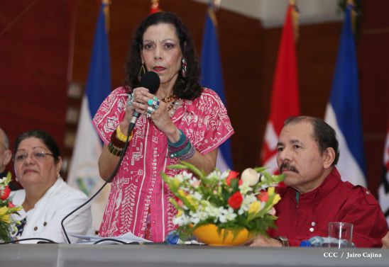 Daniel y Rosario sostienen encuentro con líderes sindicales nicaragüenses en saludo al Día Internacional de los Trabajadores