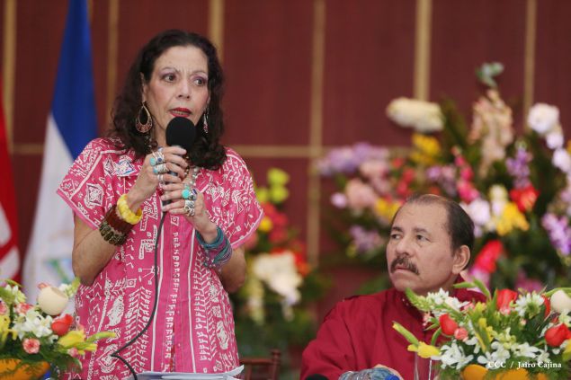 Daniel y Rosario sostienen encuentro con líderes sindicales nicaragüenses en saludo al Día Internacional de los Trabajadores