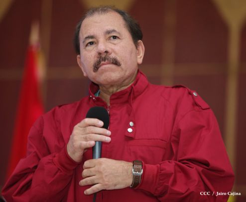 Daniel y Rosario sostienen encuentro con líderes sindicales nicaragüenses en saludo al Día Internacional de los Trabajadores