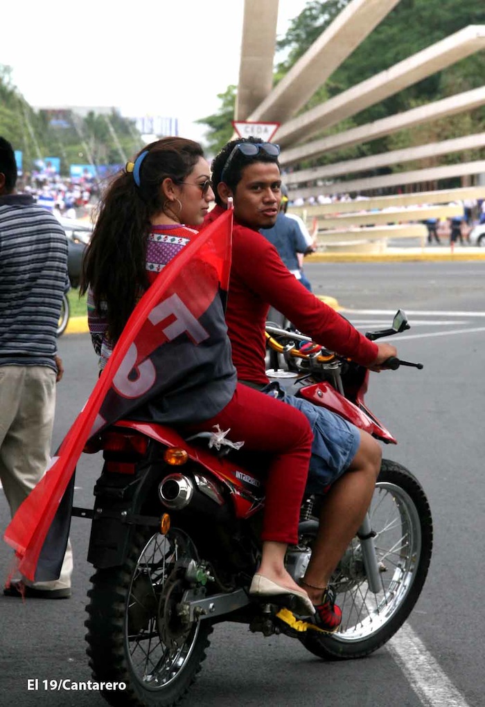 Caravanas llegan a Managua para el 34/19!