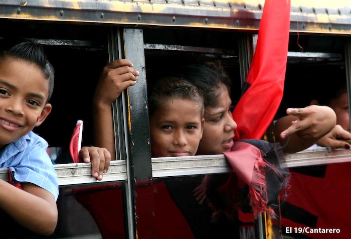 Caravanas llegan a Managua para el 34/19!