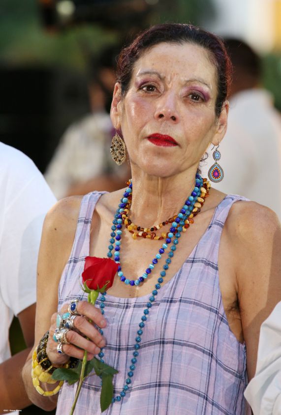 Daniel y Rosario rinden homenaje al Comandante de la Revolución, Tomás Borge Martínez