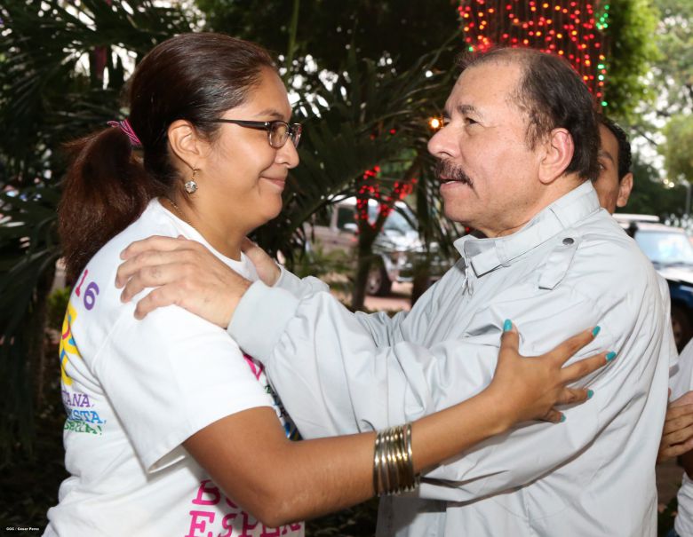 Daniel y Rosario rinden homenaje al Comandante de la Revolución, Tomás Borge Martínez