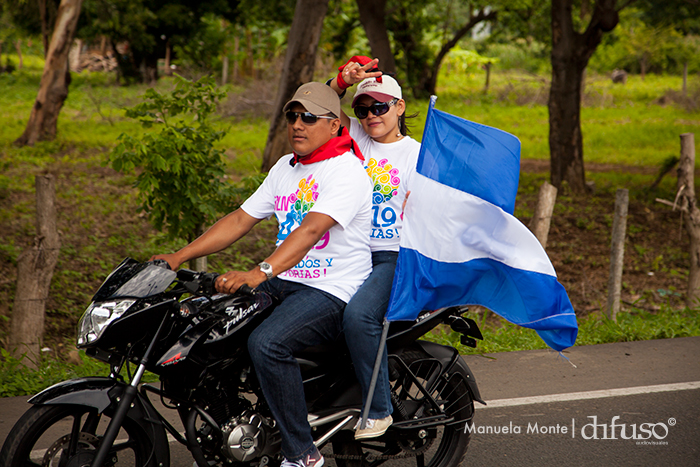 Caravanas llegan a Managua para el 34/19!