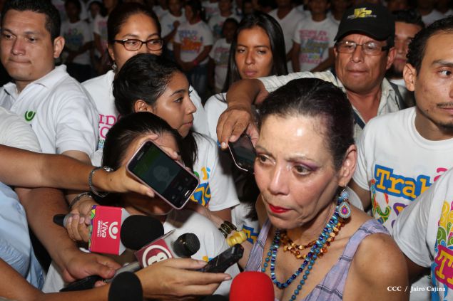Daniel y Rosario rinden homenaje al Comandante de la Revolución, Tomás Borge Martínez