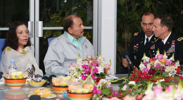 Presidente Daniel se reúne con Subcomandante Militar del Comando Sur de Estados, Teniente General Joseph P. Disalvo