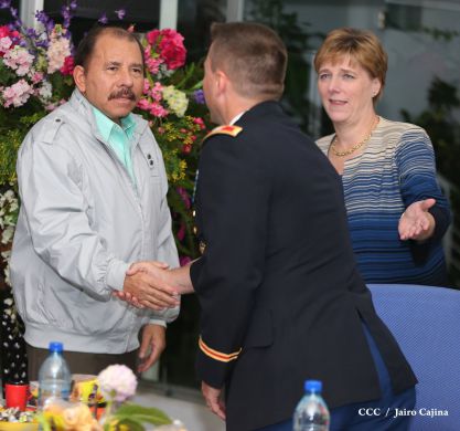 Presidente Daniel se reúne con Subcomandante Militar del Comando Sur de Estados, Teniente General Joseph P. Disalvo