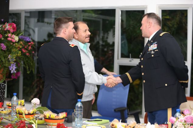 Presidente Daniel se reúne con Subcomandante Militar del Comando Sur de Estados, Teniente General Joseph P. Disalvo