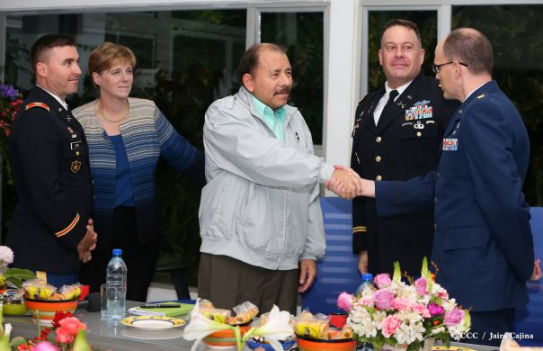 Presidente Daniel se reúne con Subcomandante Militar del Comando Sur de Estados, Teniente General Joseph P. Disalvo