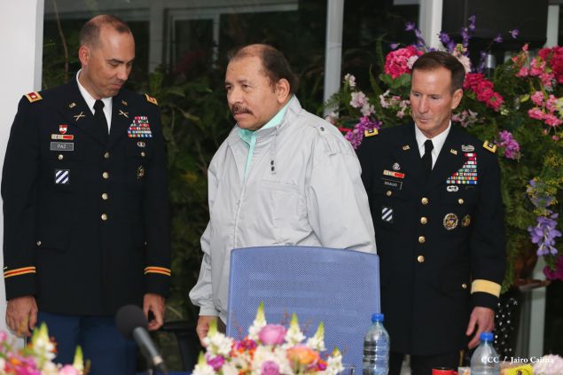 Presidente Daniel se reúne con Subcomandante Militar del Comando Sur de Estados, Teniente General Joseph P. Disalvo