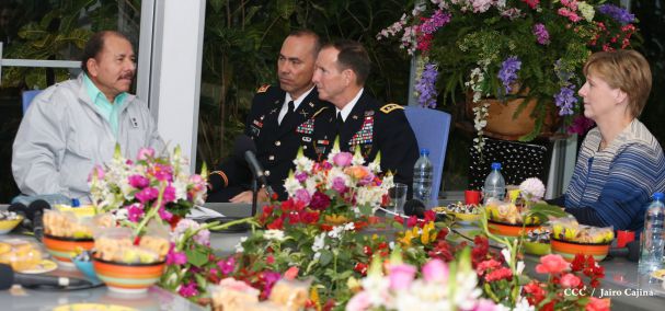 Presidente Daniel se reúne con Subcomandante Militar del Comando Sur de Estados, Teniente General Joseph P. Disalvo