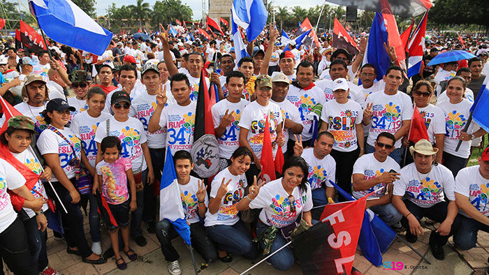 Nicaragua celebra el 34/19! (Parte I)