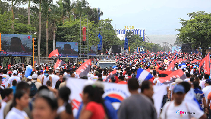 Nicaragua celebra el 34/19! (Parte I)