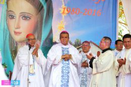 36 aniversario de las apariciones de la Virgen de Cuapa