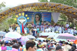 36 aniversario de las apariciones de la Virgen de Cuapa