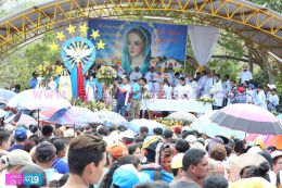 36 aniversario de las apariciones de la Virgen de Cuapa