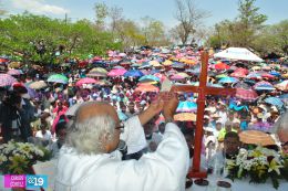36 aniversario de las apariciones de la Virgen de Cuapa