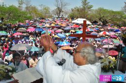 36 aniversario de las apariciones de la Virgen de Cuapa