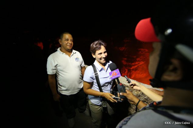 Espectáculo de lava del Volcán Masaya atrae a los turistas