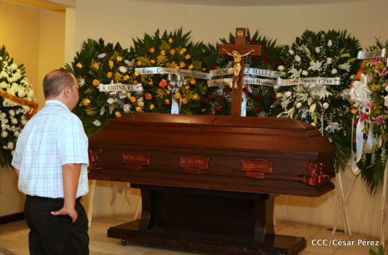 Vela del compañero-periodista Marcio Vargas Aguilar