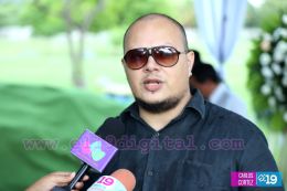 Familiares y amigos dan el último adiós al periodista Marcio Vargas