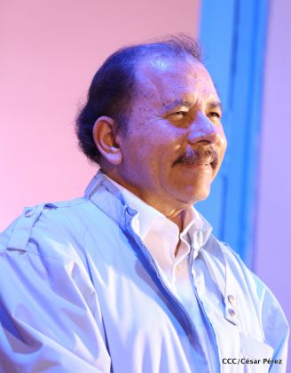 Daniel y Rosario celebran 121 Aniversario del Natalicio del General Sandino