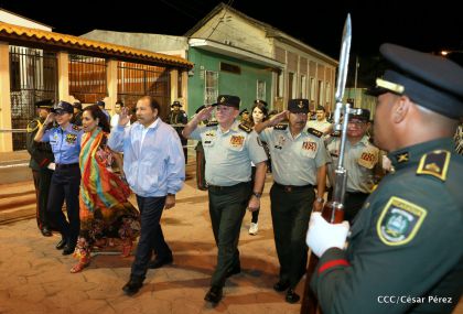 Daniel y Rosario celebran 121 Aniversario del Natalicio del General Sandino